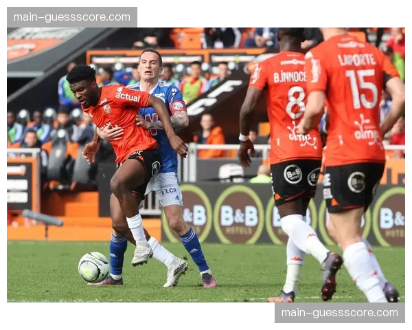 斯特拉斯堡3-2洛里昂，斯特拉斯堡以46分继续位列积分榜第8位